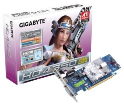 GigaByte Radeon HD 4350 650 Mhz PCI-E 2.0