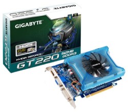 GigaByte GeForce GT 220 680 Mhz PCI-E 2.0