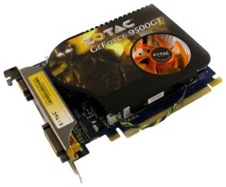 ZOTAC GeForce 9500 GT 550 Mhz PCI-E 2.0