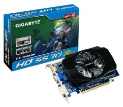 GigaByte Radeon HD 5570 650 Mhz PCI-E 2.1