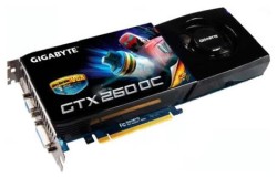 GigaByte GeForce GTX 260 650 Mhz PCI-E 2.0