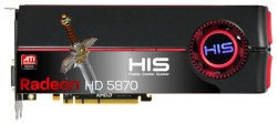 HIS Radeon HD 5870 850 Mhz PCI-E 2.0