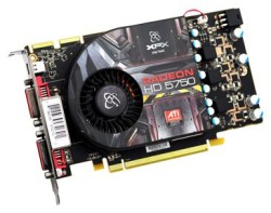 XFX Radeon HD 5750 700 Mhz PCI-E 2.1