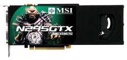 MSI GeForce GTX 295 576 Mhz PCI-E 2.0