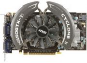 MSI GeForce GTX 550 Ti CYCLONE II OC